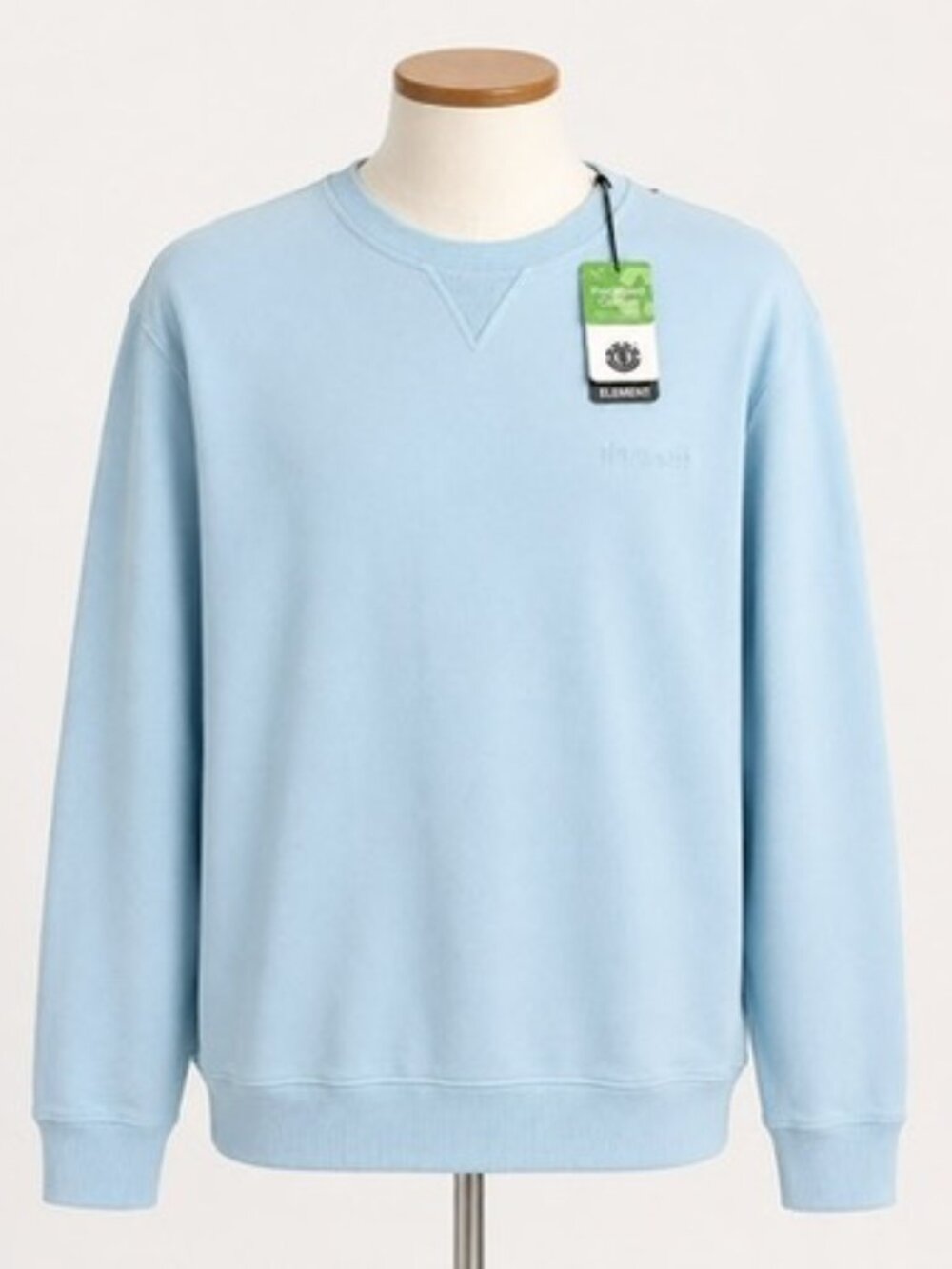 Element Women’s Size 16 Light Blue Crewneck Sweatshirt NWT